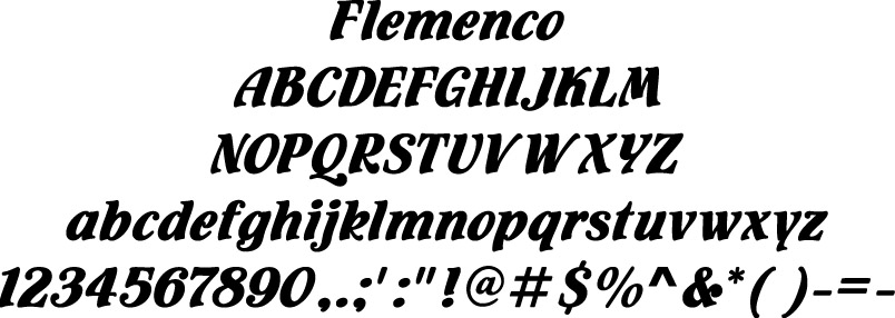 flemenco letters